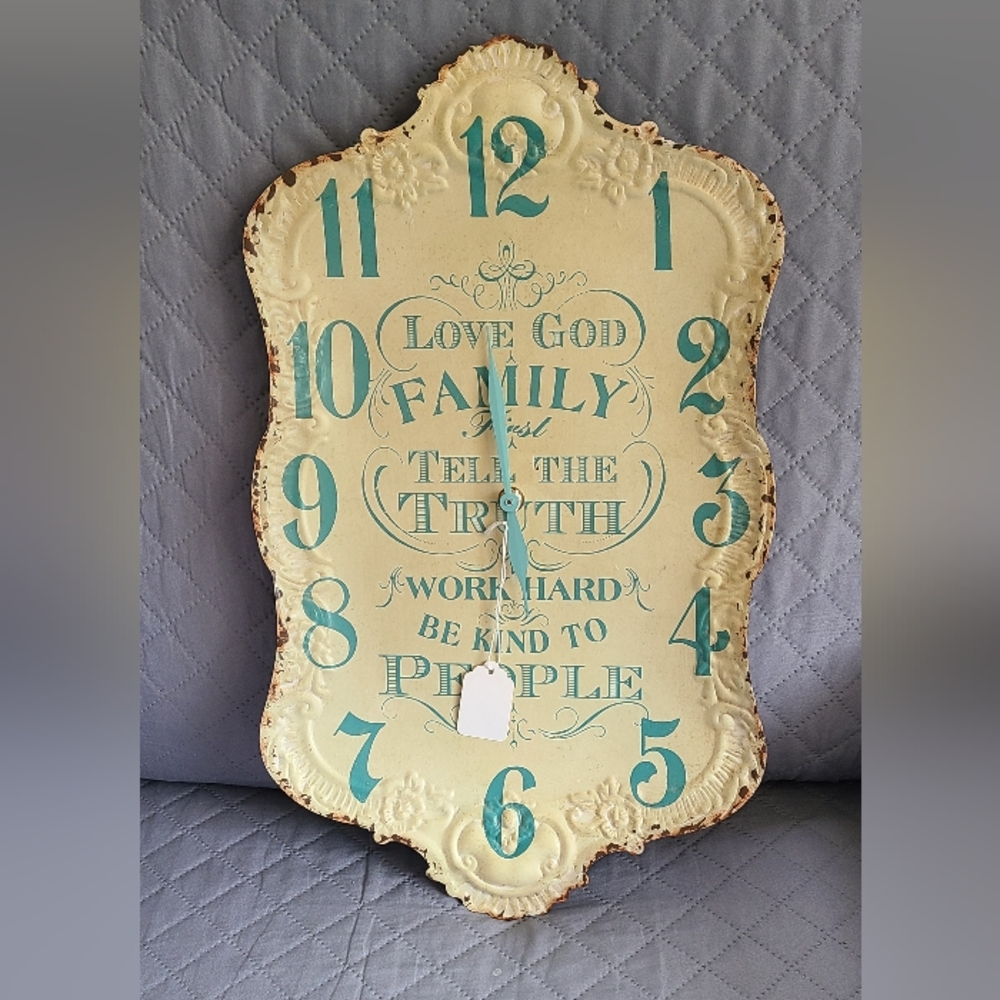Beautiful New Metal Clock